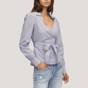 English Factory | Women's Striped Button up Blouse
